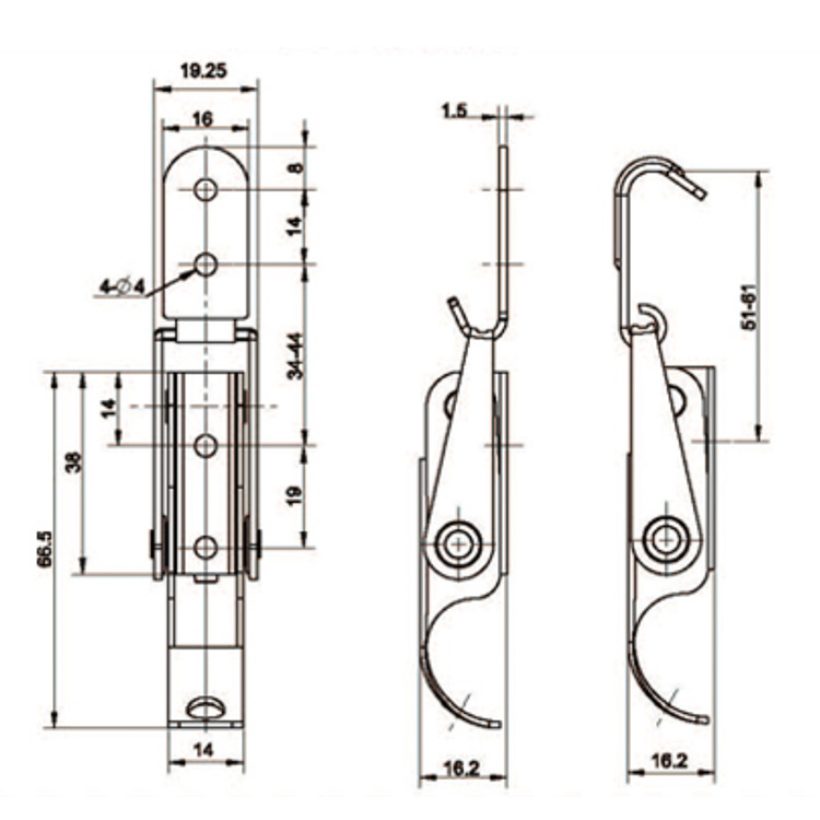 Csattípus-beállítás Bucklee-C9109-1