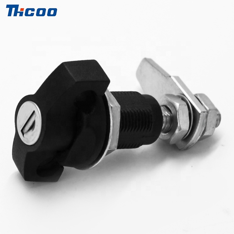 Szárny alakú fogantyús lakat típusú, állítható, forgatható nyelvű zár-A6073