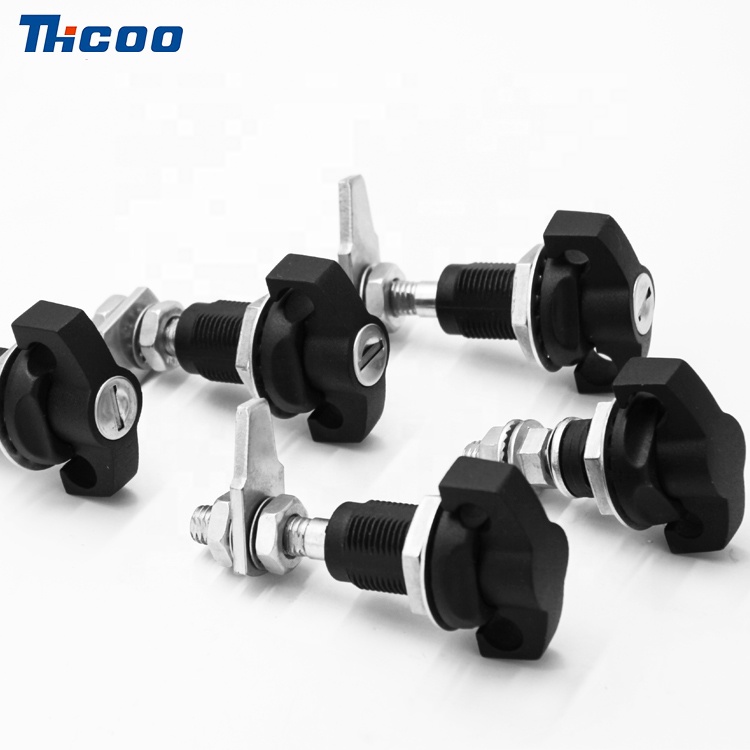 Szárny alakú fogantyús lakat típusú, állítható, forgatható nyelvű zár-A6073