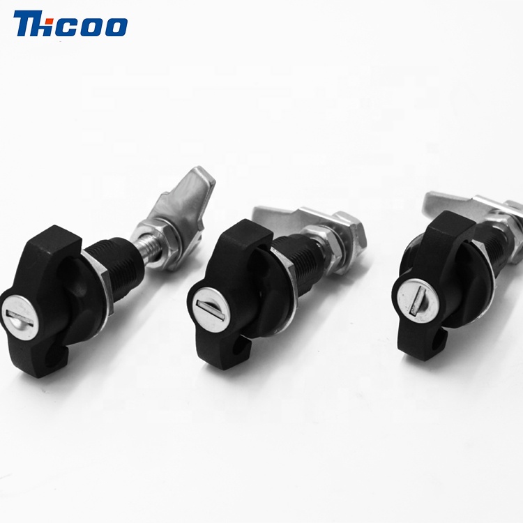 Szárny alakú fogantyús lakat típusú, állítható, forgatható nyelvű zár-A6073