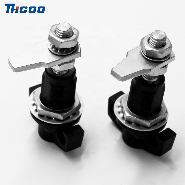 Szárny alakú fogantyús lakat típusú, állítható, forgatható nyelvű zár-A6073